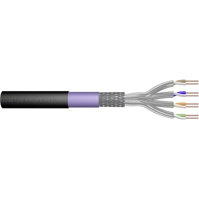 Digitus DK-1741-VH-1-OD CAT 7 S/FTP 4 x 2 x 0.25 mm², 100m, černý