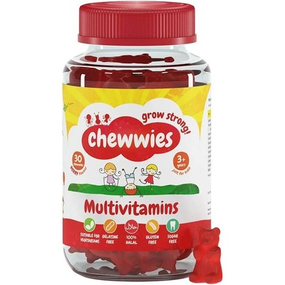 Life Extension Chewwies Grow Strong Multivitamins, 30 желирани таблетки, Life Extension (030139 (20100) LE)