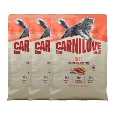 CARNILOVE True Fresh Cat Beef Adult Large 3 x 2 kg