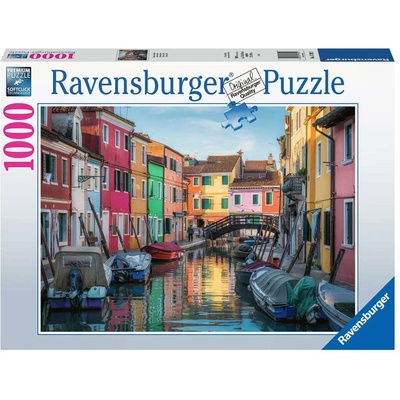 Ravensburger Пъзел Ravensburger от 1000 части - Бурано в Италия (17392)