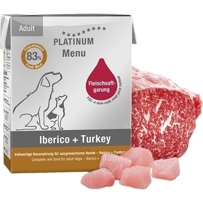 Platinum Natural Menu Iberico & Turkey 185 g