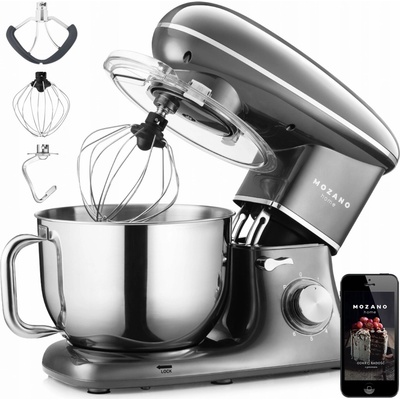 Mozano Kitchen Machine stříbrný