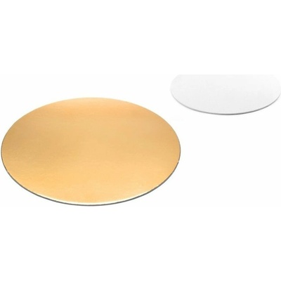 podložka d26cm zlatá+papír dortová