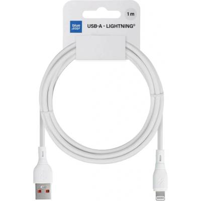 Blue Star USB-A na Lightning Star 2,4A ECO 1m bílý