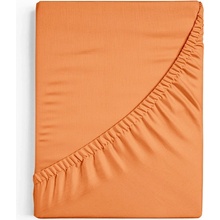 Tegatextil.sk šité našimi krajčírkami bavlna plachta s gumou oranžová 90x200