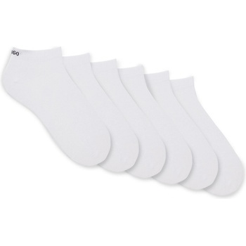 Image 1 of Hugo Чорапи Hugo Men's Cotton Blend 6-Pack Trainer Socks - White 100