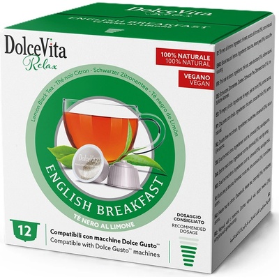 Dolce Vita Капсули за английска закуска Dolce Vita за Dolce Gusto 12 бр