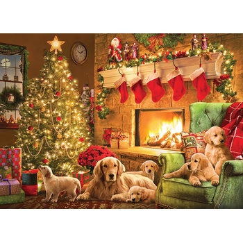 Cobble Hill - Puzzle Cozy Fireplace 1000 - 1 000 piese