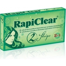 Rapiclear Strip 2v1 tehotenský test prúžok