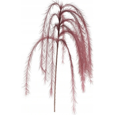 H&L Umělé dekorativní peří Feather 130cm, tmavěrůžová YZA000940