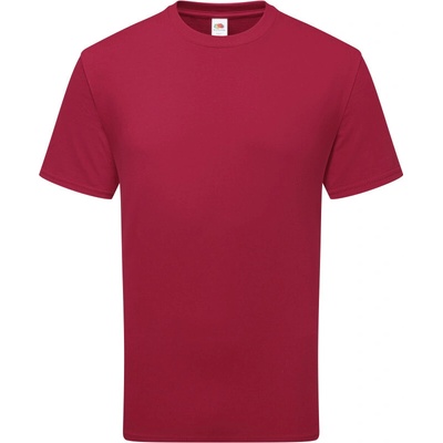 Fruit of the Loom Pure Cotton T krátký rukáv Brusinková