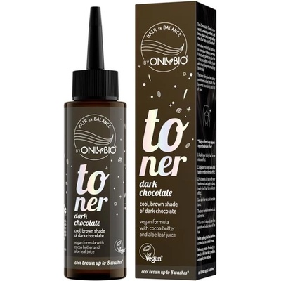 OnlyBio Vlasový toner Dark chocolate 100 ml
