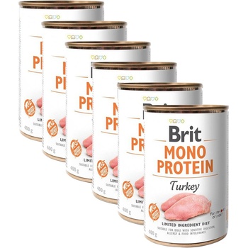 Brit Консерва Brit Mono Protein Пуйка, 6 x 400 г