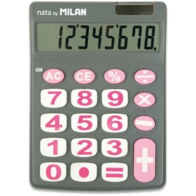 MILAN 8-místná 151708 šedá - blistr 452002