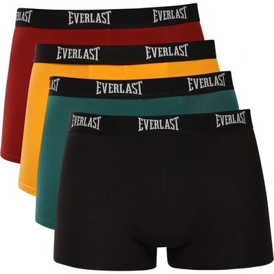 Everlast Комплект от четири - мъжки боксерки Everlast многоцветни Everlast | Cheren Zelen Cherven Zhalt Mnogotsveten | МЪЖЕ | L