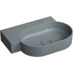 Omnires Ovo M+ 64x44 cm left matt ash grey (OVO645UWLAG)