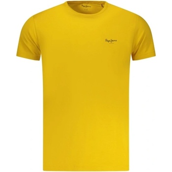 Pepe Jeans Мъжка тениска с къс ръкав pepe jeans, Размер s, Цвят Жълто (pm5010180originalbasic3n_gi089)