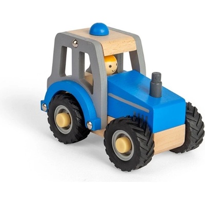 Bigjigs Toys Traktor modrý