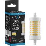 Mexen Vega LED крушка R7S, 12W, Топла - 3000K, 1520 lm - L126-R7S-1230-01 (L126-R7S-1230-01)