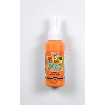 Farba na sklo KOH-I-NOOR 60 ml oranžová