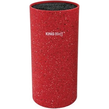 Image 1 of Kinghoff Универсална поставка за ножове kinghoff kh 1093, Подходяща за всички размери остриета, Червен мрамор (1645420002)