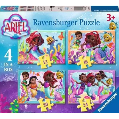 RAVENSBURGER Ariel 4v1 12 16 20 24 dílků