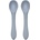 Lorelli Силиконови лъжички Lorelli - Natural, 2 броя, Grey (10230690003)