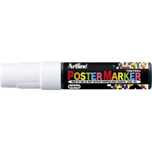Artline Poster Маркер 6.0 бял (EPP-6 WHITE)
