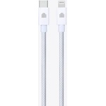 Dviced Cable USB-C to Lightning Nylon Textile 1, 25m - White (DV120006) - iStore