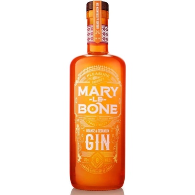 Mary Le Bone Gin Gin Orange and Geranium 46,2% 0,7 l (holá láhev)