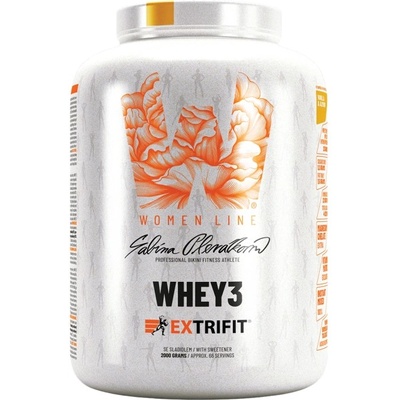 Extrifit Sports Nutrition Whey3 - Women`s Line [2000 грама] Ванилия с Бадеми