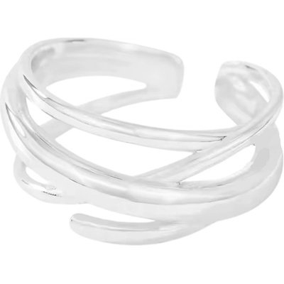 Majya Stříbrný nastavitelný prsten RAFFAELLA 10961