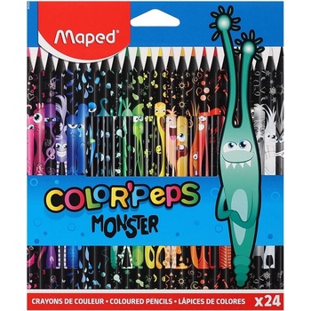 Maped 9862 Color'Peps Monster pastelky 24 ks