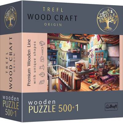 Trefl - Puzzle Treasures in the Attic - 500 piese