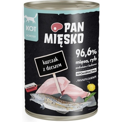 Pan Mięsko Chicken with cod 400 g