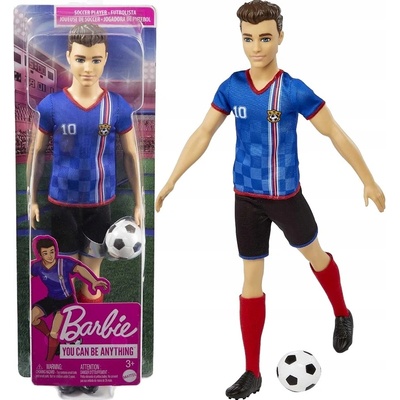 Barbie Ken Soccer Doll 30 cm – Zboží Dáma