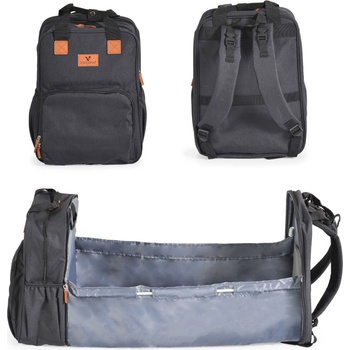 Cangaroo Раница, трансформираща се в легло Cangaroo - Liana, Черна (109344)