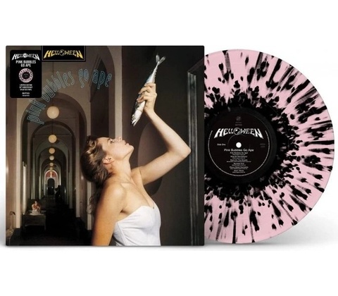 HELLOWEEN - PINK BUBBLES GO APE LP