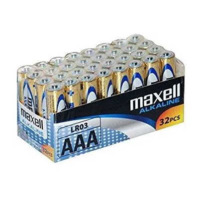 Maxell Алкални батерии MAXELL LR03 1, 5V AAA 32 бр. pack (ML-BA-LR03-32PK)