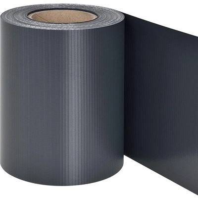 Strend Pro Páska EUROSTANDARD, 190 mm, L-35 m, tieniaca, antracit, krycia, na plotové panely, s 20 klipsami, 450 g/m², PVC, RAL7016