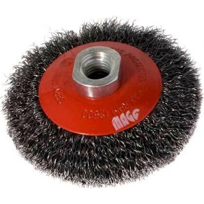 Magg Kartáč miskový 100 mm drát 0,3mm závit M14x2