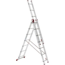 Alve rebrík 3x9 priečok typ 6609
