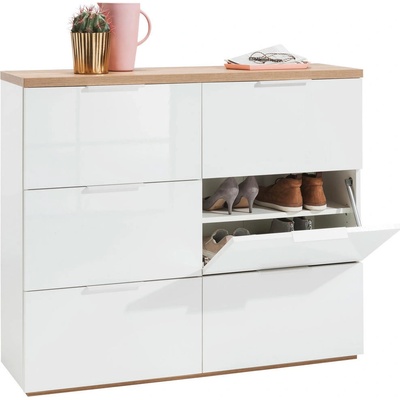 Carryhome biely, farby duba, 120 x 102,30 x 35 cm 002593008902