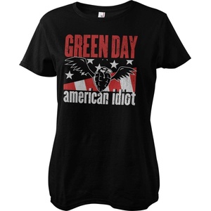 Green Day American Idiot Black S Дамски Риза (WMX-5-GDAY002-H49-6-BK-S)