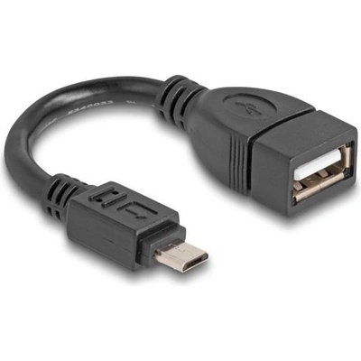 Delock 83018 USB 2.0 OTG Typ Micro-B samec na Typ-A samice, 11cm