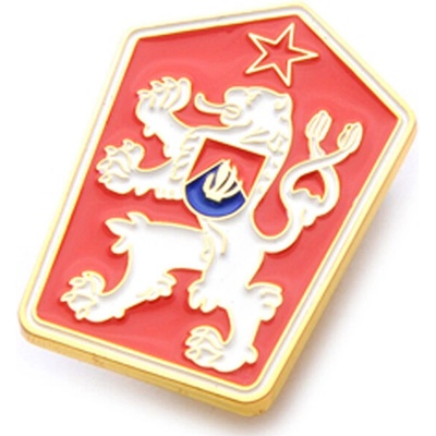 Odznak (pins) vlajka ČSSR 3,5 x 2,2 cm - farebný