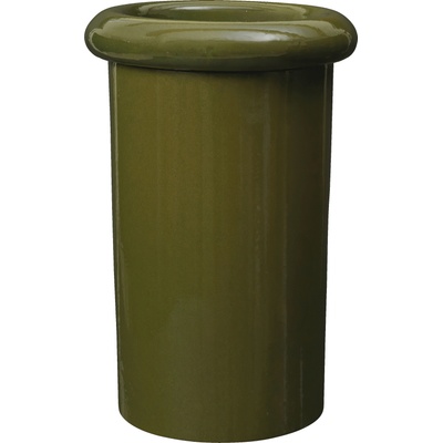 ferm LIVING Саксия с подложка Rollo 46 см зелен мъх (1104270649)