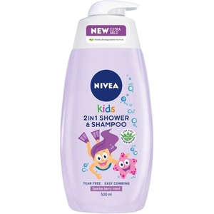 Nivea Детски шампоан и душ гел Nivea, момиче, 250 ml (1675495)