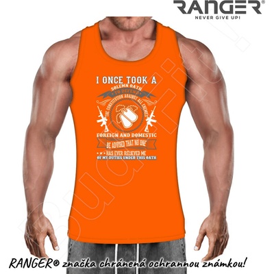 Ranger tielko Armáda 01 oranžová