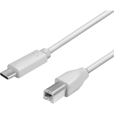 Logilink CU0160 USB 2.0, USB-C male to USB-B male, 1m